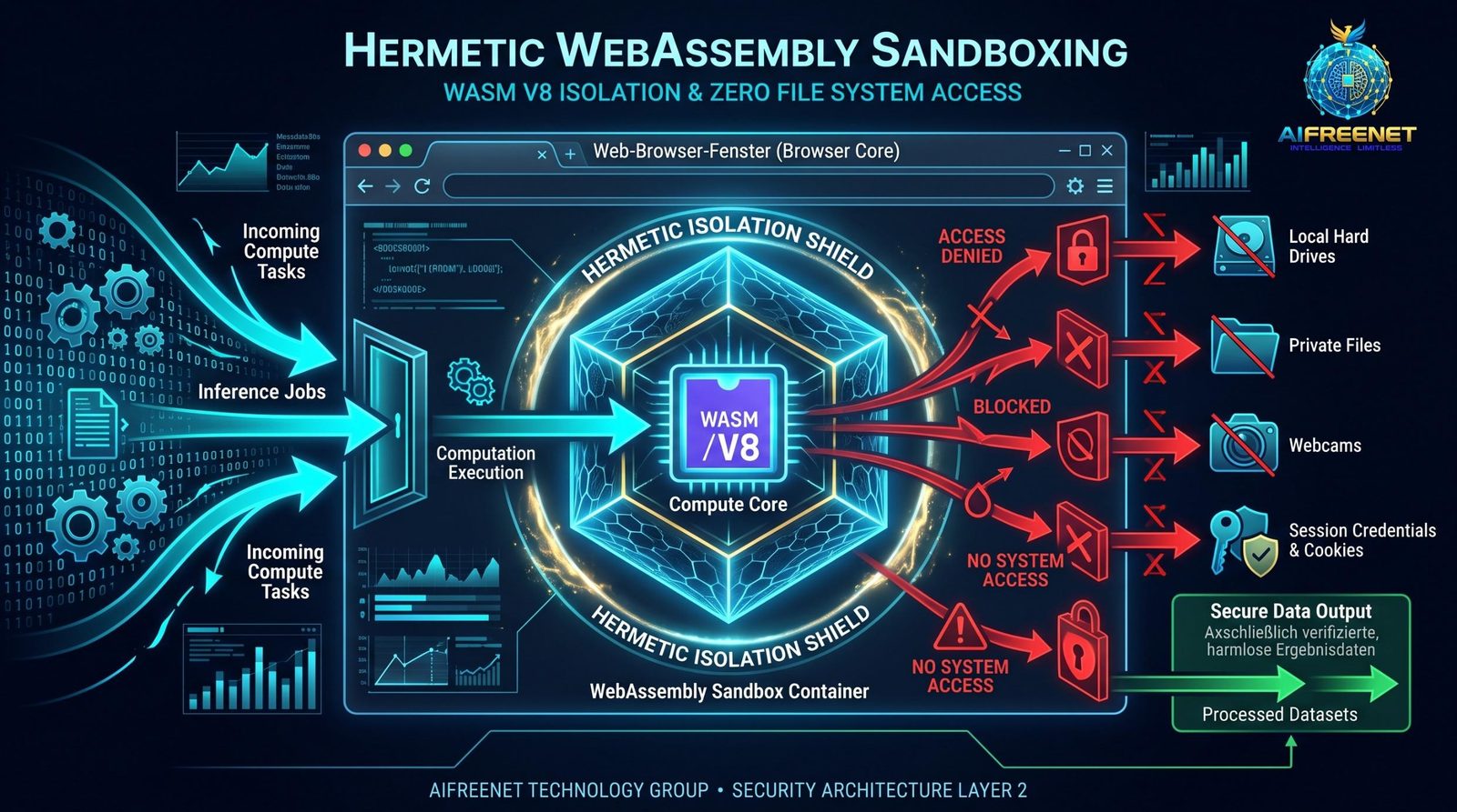 Grafik: Hermetic WebAssembly Sandboxing